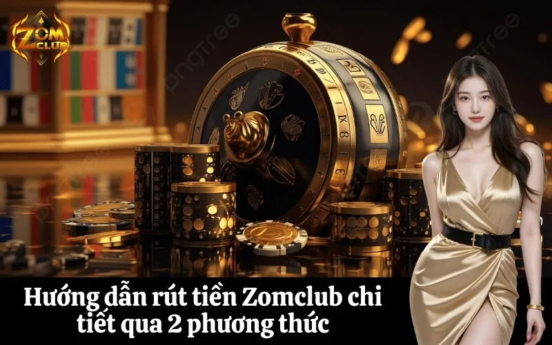 Hướng dẫn rút tiền Zomclub chi tiết qua 2 phương thức