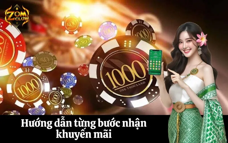 zomclub Hướng dẫn từng bước nhận khuyến mãi
